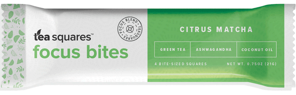 Tea Squares Citrus Green Tea Matcha