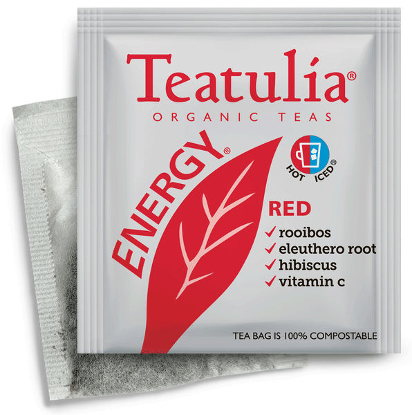 Teatulia Organic Teas Energy Red