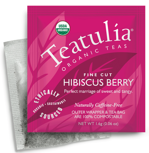 Teatulia Organic Teas Hibiscus Berry