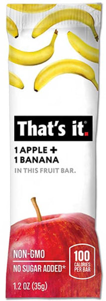 That's It Apple & Banana Fruit Bar