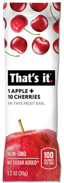 That's It Apple & Cherries Fruit Bar