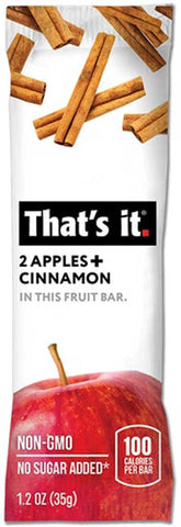 That's It Apple & Cinnamon Fruit Bar