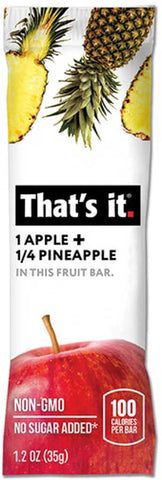 That's It Apple & Pineapple Fruit Bar