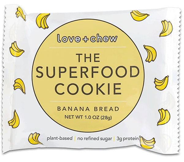 Love + Chew The Superfood Cookie Banana Bread