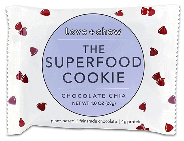 Love + Chew The Superfood Cookie Chocolate Chia