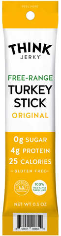 Think Jerky Free-Range Turkey Stick Original
