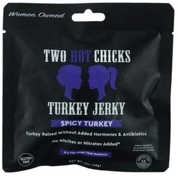 Two Chicks Turkey Jerky Spicy Turkey