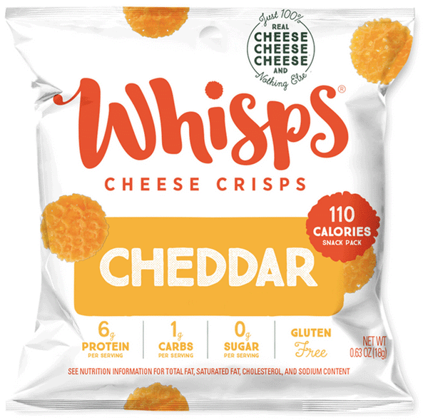 Whisps Cheese Crisps Cheddar