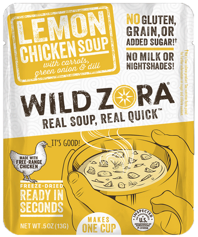 Wild Zora Soup Lemon Chicken