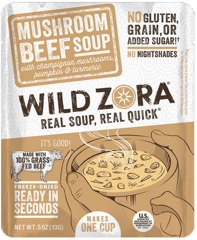 Wild Zora Soup Mushroom Beef