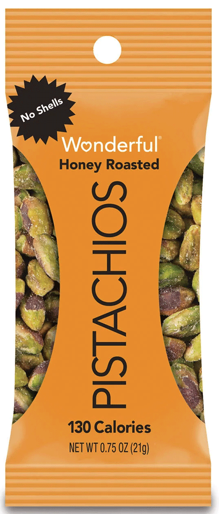 Wonderful - Pistachios No Shell Honey Roasted for a Great Snack