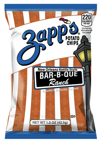 Zapp's Potato Chips Bar-B-Que Ranch