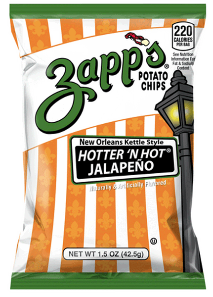 Zapp's Potato Chips Hotter 'N Hot Jalapeno