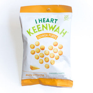 I Heart Keenwah - Aged Cheddar Puffs