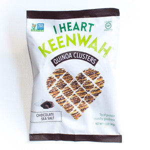 I Heart Keenwah - Chocolate Sea Salt Clusters
