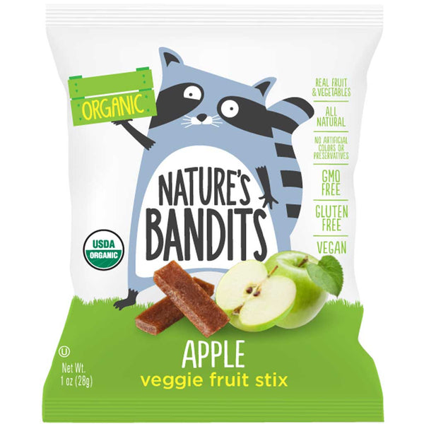 Nature's Bandits Apple Veggie Fruit Stix