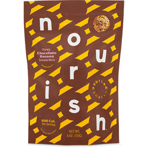 Nourish Snacks Chocolate Banana Granola Bites