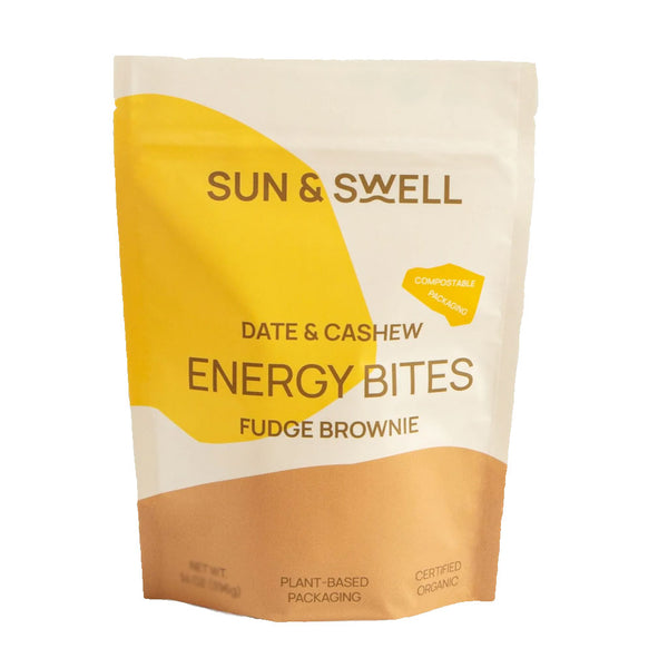 Sun & Swell Fudge Brownie Plant Based Energy Bites