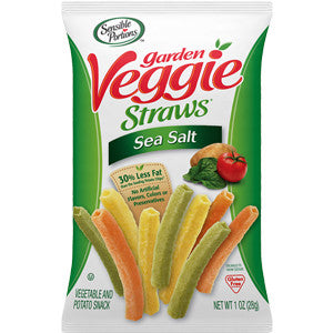 Sensible Portions Garden Veggie Straws Sea Salt